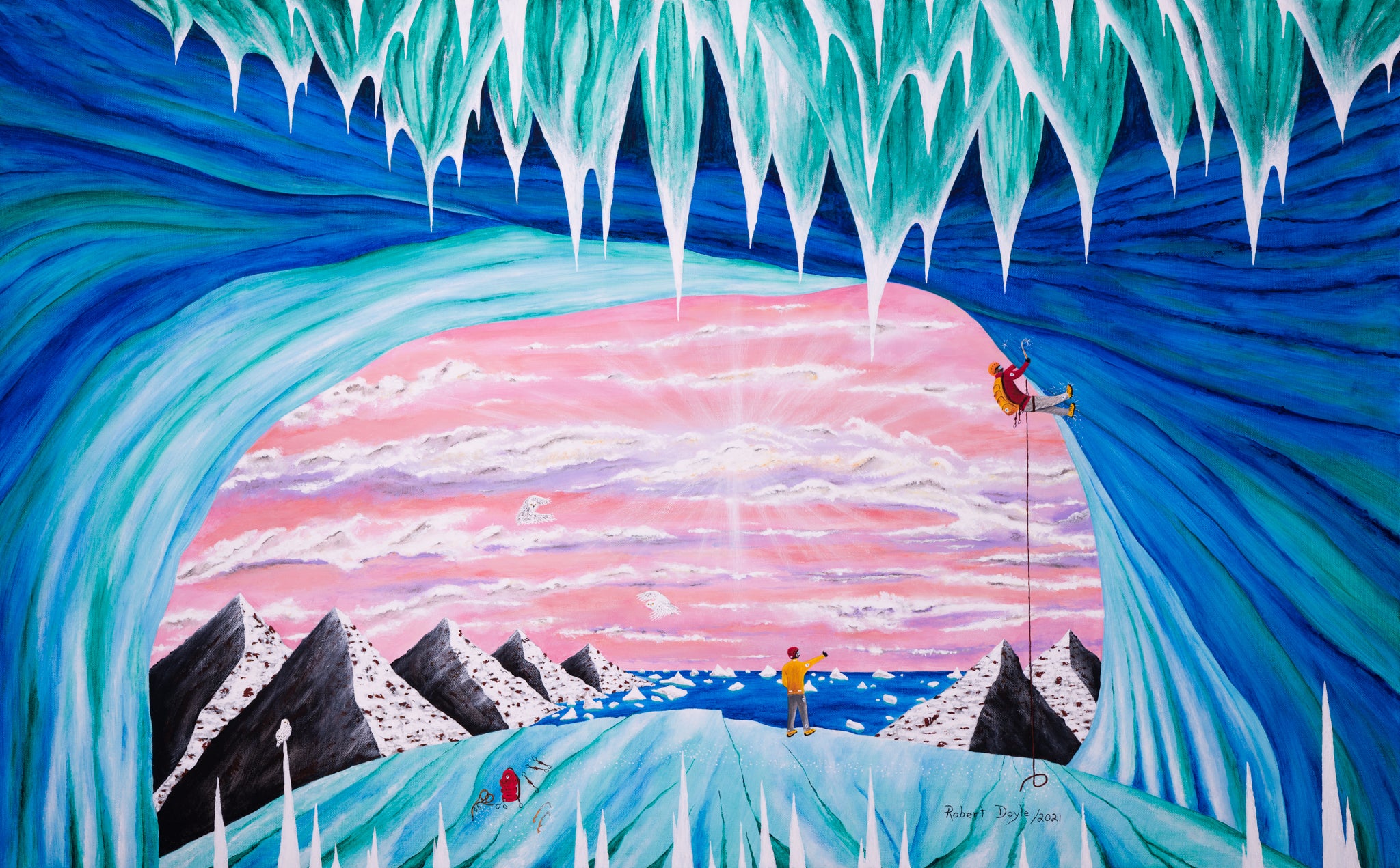 Icesolation 30" by 48"