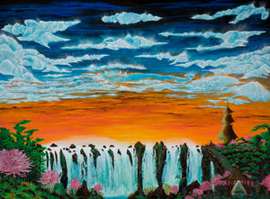 Majestic Falls 36" by 48"